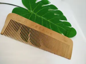 Handcrafted eco-friendly wooden comb  Wooden comb, Unique items products,  Wooden