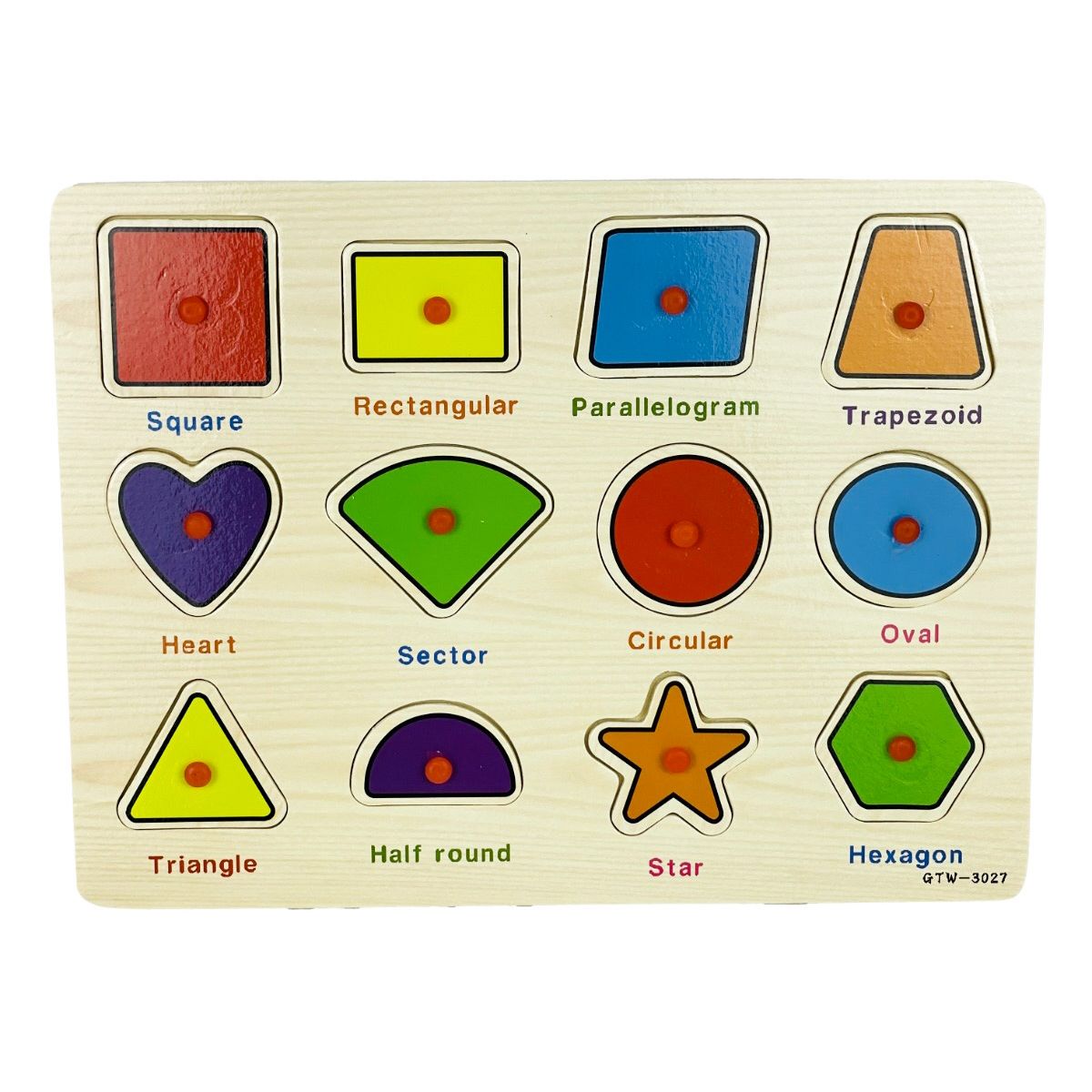 Wooden Puzzle - Shapes For Kids - Puzzles For Kids - Wooden Puzzles For Kids - Shape Sorter For Kids - Educational Toys For Kids - Puzzle Game - Puzzle - Wooden Toys - Learning Toys For Kids - Toys For Kids - Toys For Boys - Toys For Girls
