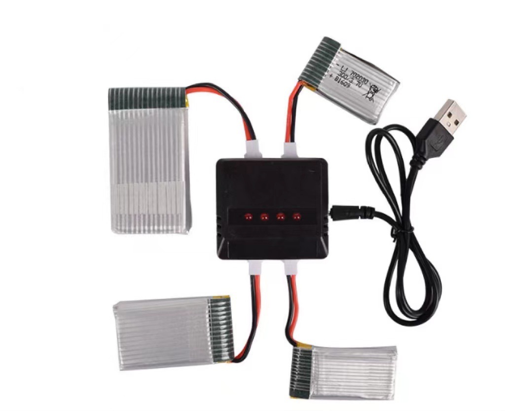 3.7V 850mAh 20C 1S LiPo Battery – Rechargeable High-Performance Battery for RC Drone, Helicopter & Quadcopter