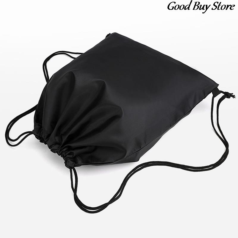New Drawstring Gym Bag Women Men String Bags Swimming Pool Clothes Shoes Storage Waterproof Packaging Pocket Unisex Fitness Backpack