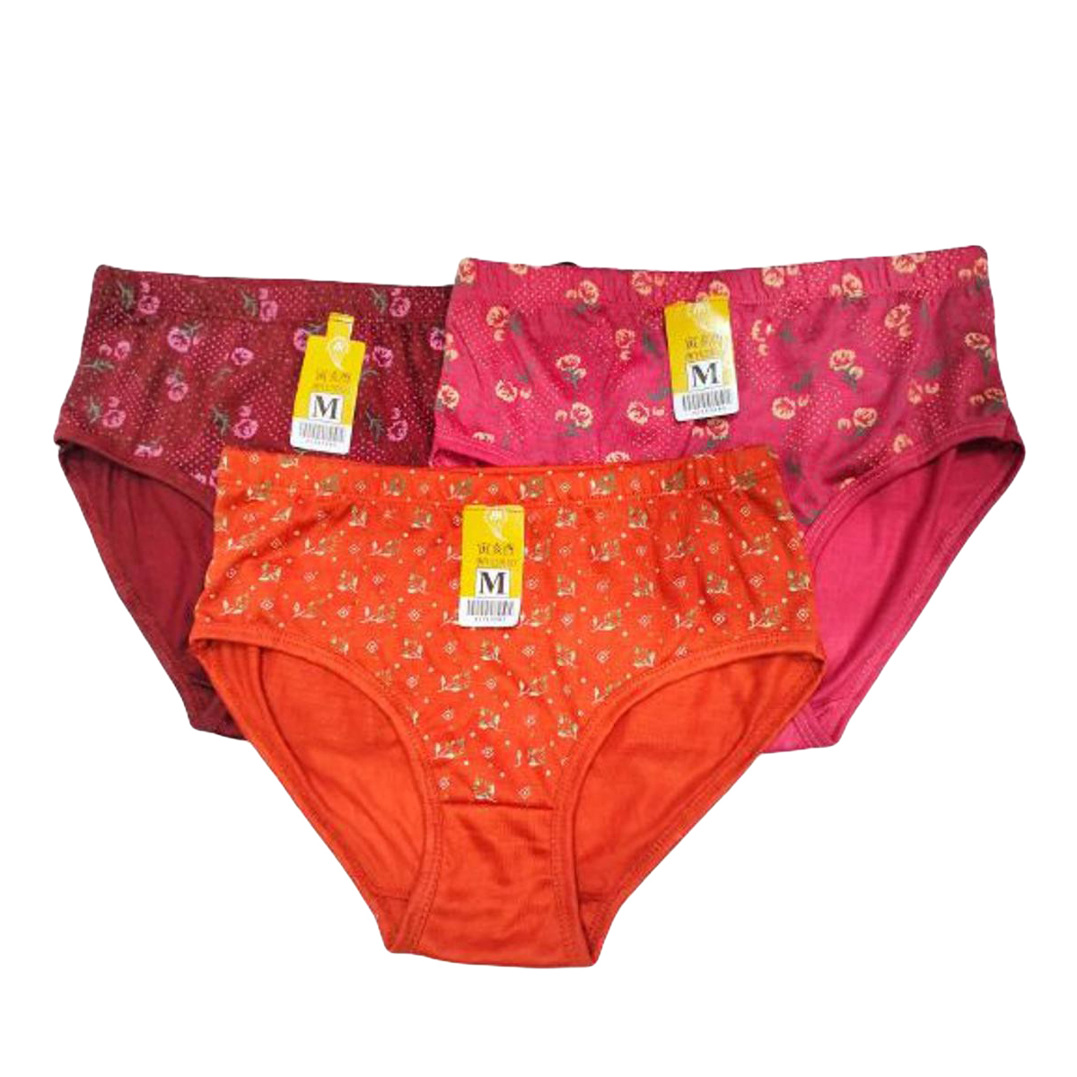 Printted Ladies Underwear/Panties for Girls/Women Pack of 3 Daraz.pk