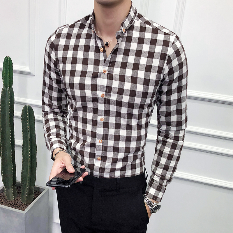 Stylish Check Shirts For Formal and office use with quality fabric & Stitching | All Sizes in Elegant Designs For Men