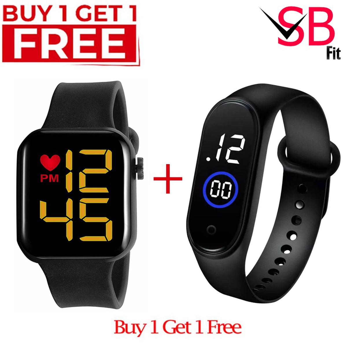 How To Set Date And Time In Digital Watch Led Touch Watch Time Setting