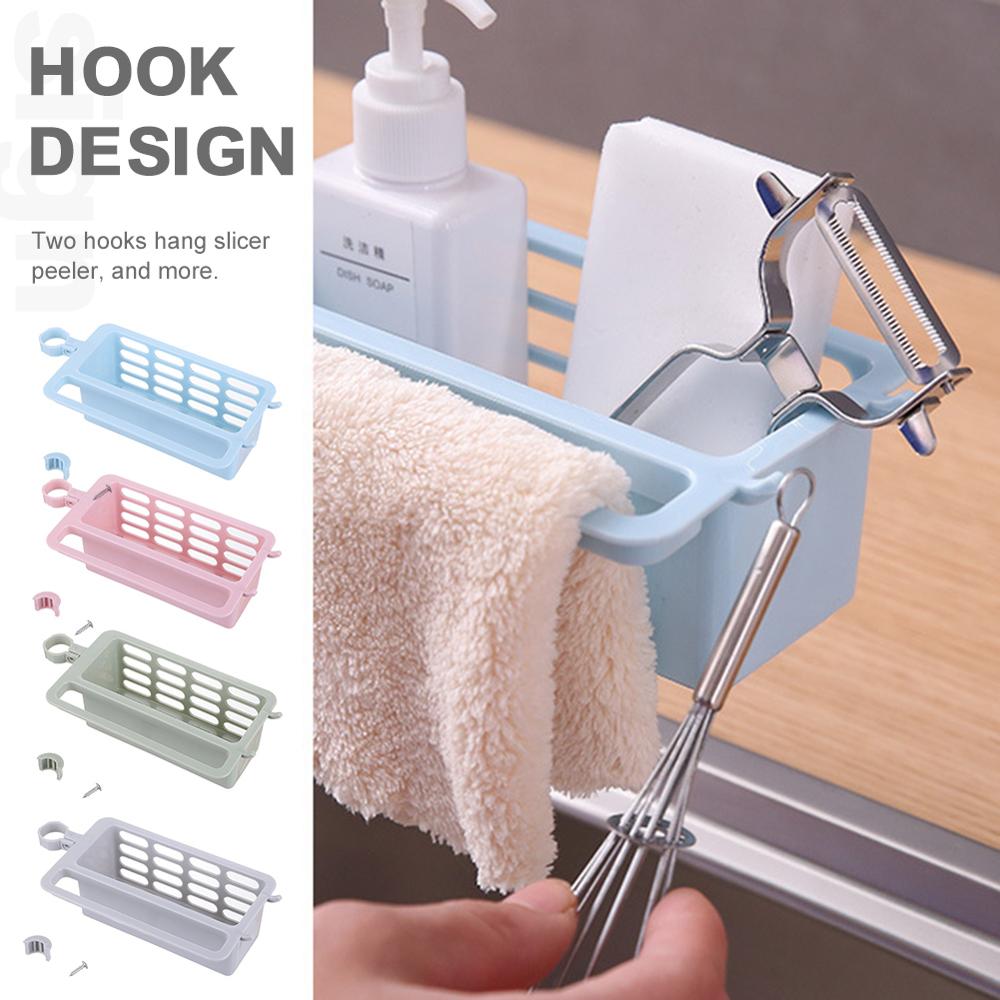 Rack Faucet Storage Sink Holder Sponge Kitchen Soap Organizer Shelf1