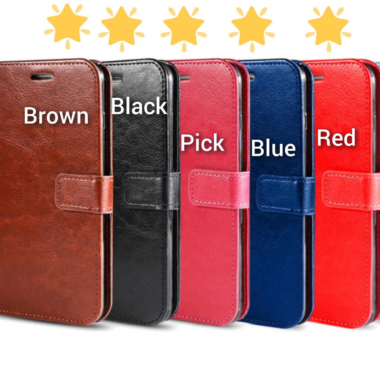 Custodia Portafoglio In Pelle HAOYE Per Oppo A76/A36/A96/Realme 9i - Con Slot Carte, Chiusura Magnetica E Supporto, Blu