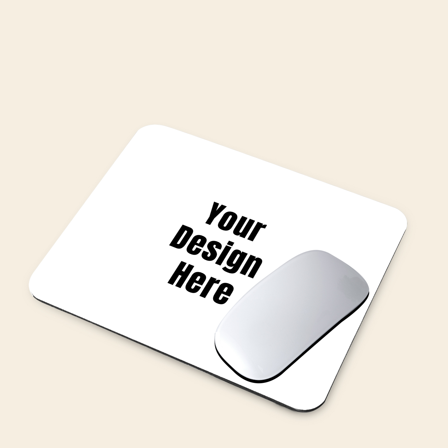 Customize Mouse Pad Premium  8" x 6.5  Thick Non-Slip Rubber Base, Smooth Cloth Surface for Precision Control - Tozistore