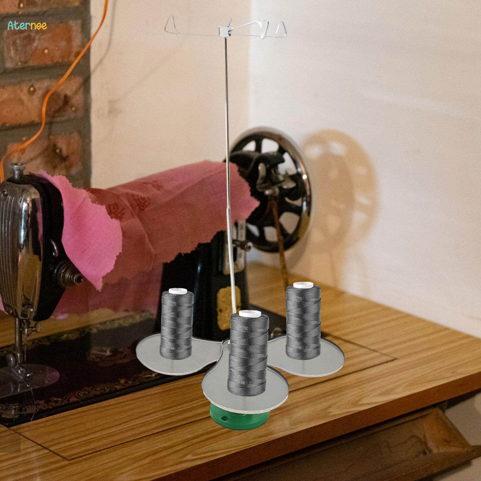 Thread Spool Holder Stand Spool Rack Metal Stand Holder Cone Thread ...