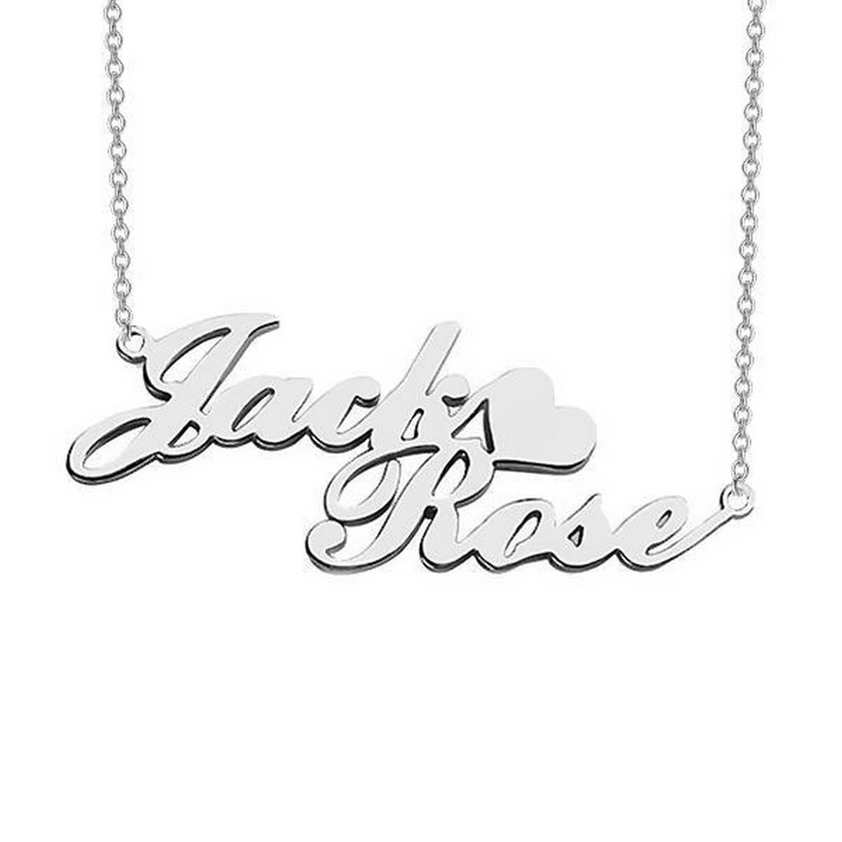 Bespoke Pendant and Chain Name Necklace 