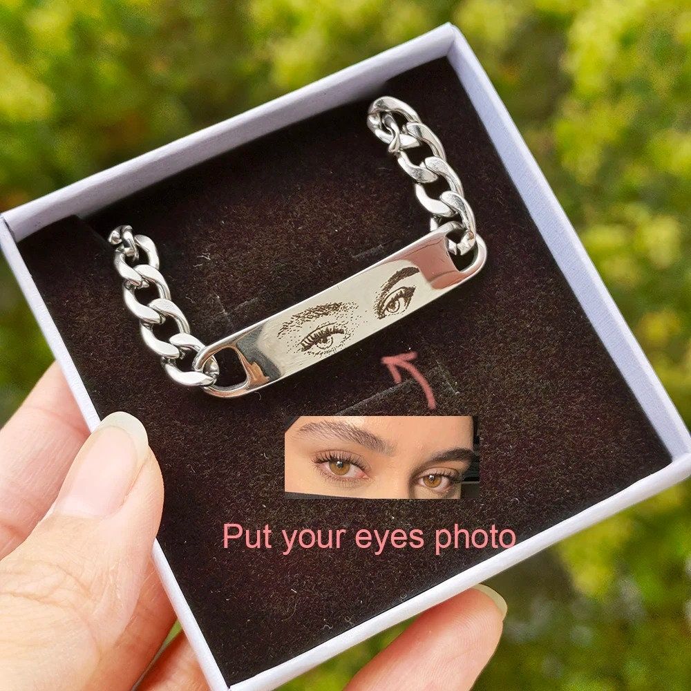 Customized Eye Bracelet – Unisex Adjustable Fashion Jewelry for Men & Women | Stylish Everyday & Gift Accessory