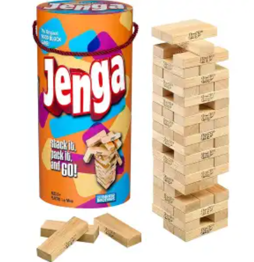 Jenga Tower Wooden Blocks Game - Wood Toy