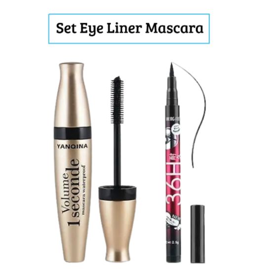 Pack of 2 Makeup Deal Eye Liner Mascara