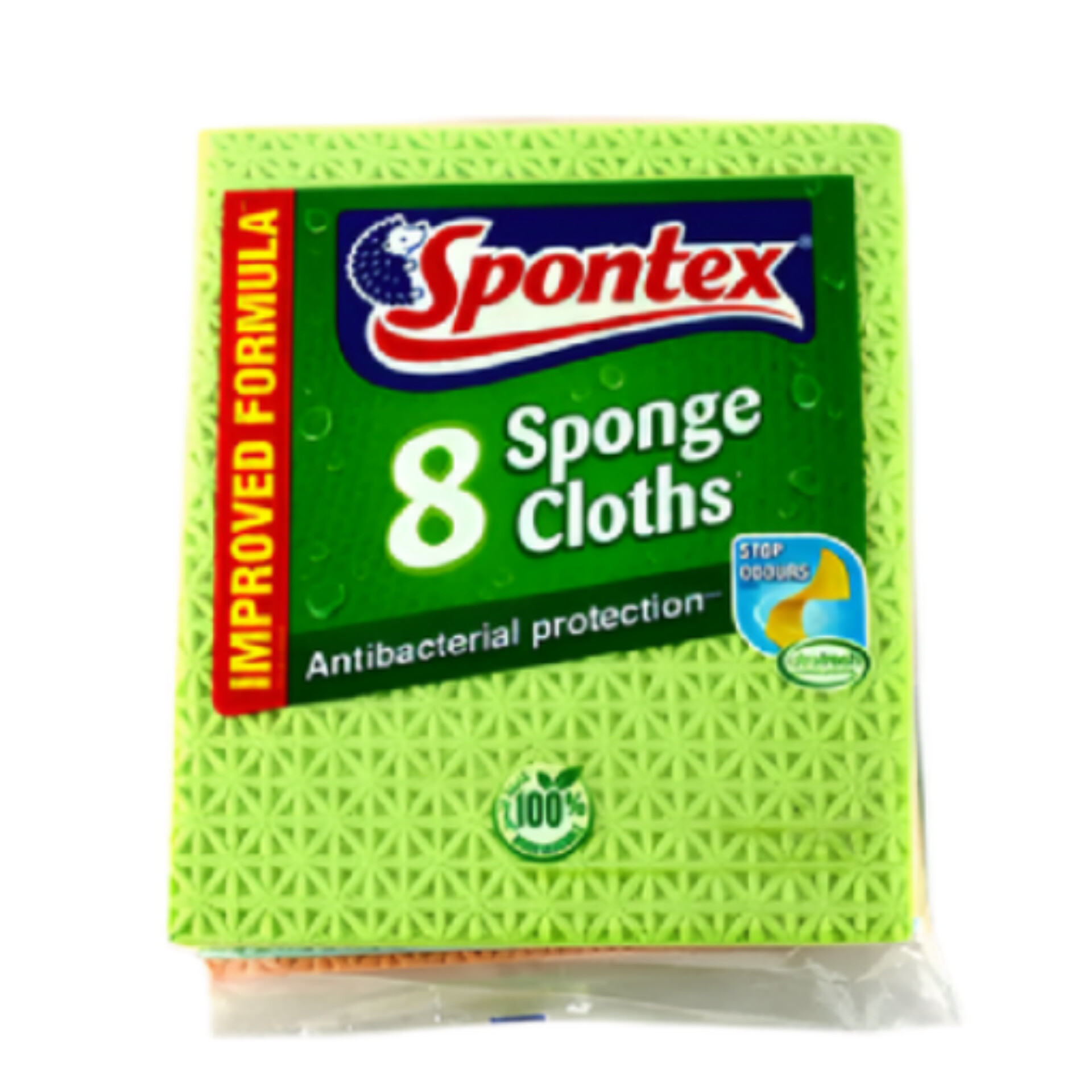 Pack Spontex Spontex Sponge Wipes Ultra - 8 in 1 Pack (Multicolour Pack) | Daraz.pk