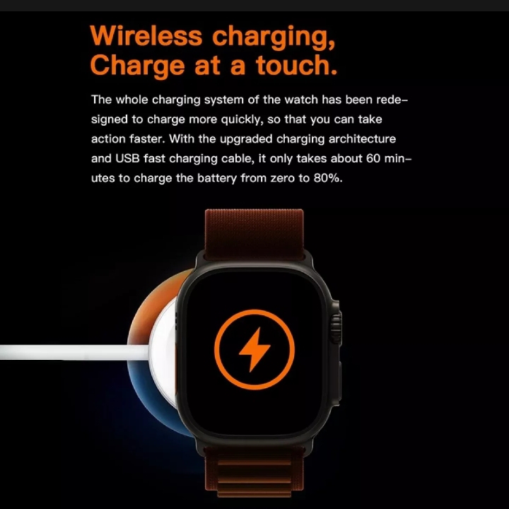 T800 Ultra Smart Watch Series 8 1.99" Bluetooth Call Smartwatch Sleep Monitoring IP67 Waterproof
