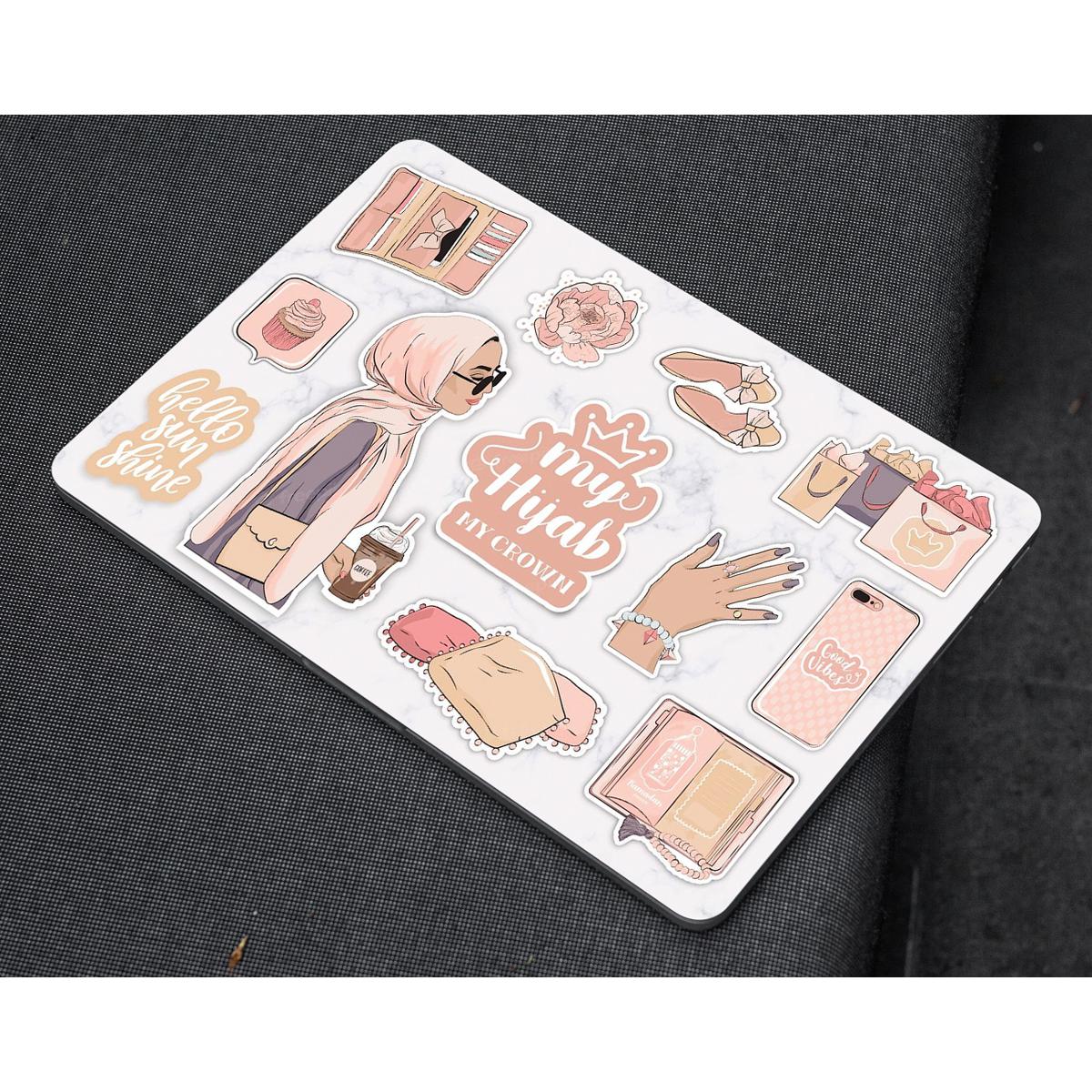 Laptop Skin Sticker Mandala Design - Abnehmbarer Schutzaufkleber Mit Handgelenkauflagen