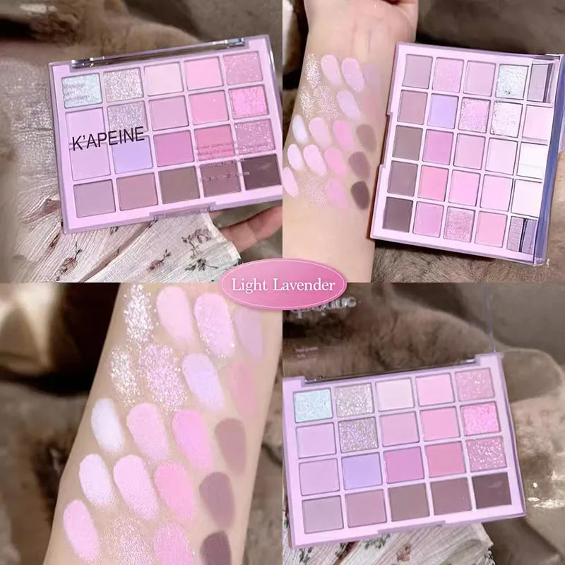 20 Shades Eye Shadow Palette – Long Lasting, Smooth Non-Flying Powder Makeup Kit