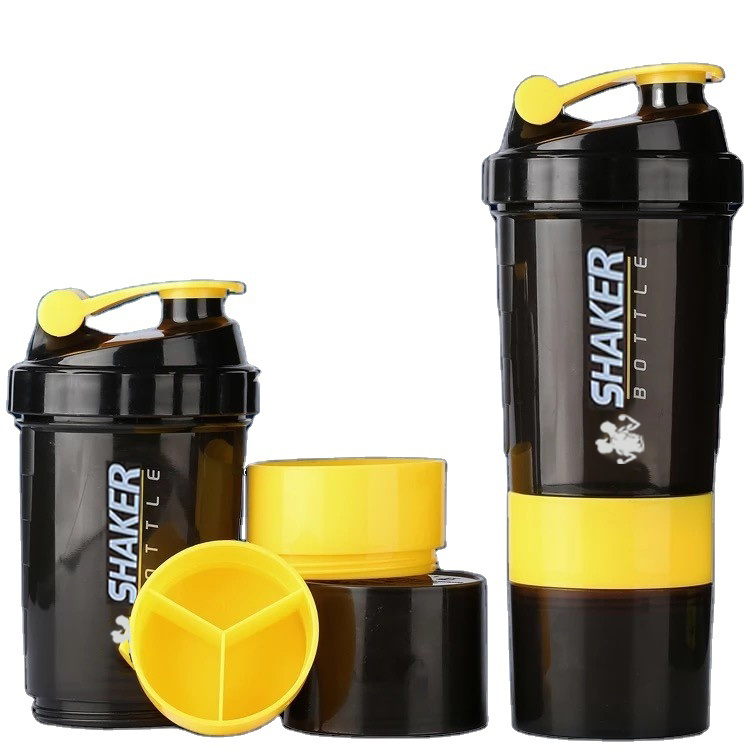 (SNK FITNESS) BOTTLE PROTEIN & MULTI PURPOSE SHAKER WITH 2GO SOLUTION Strauss Shaker Bottle 500ml
