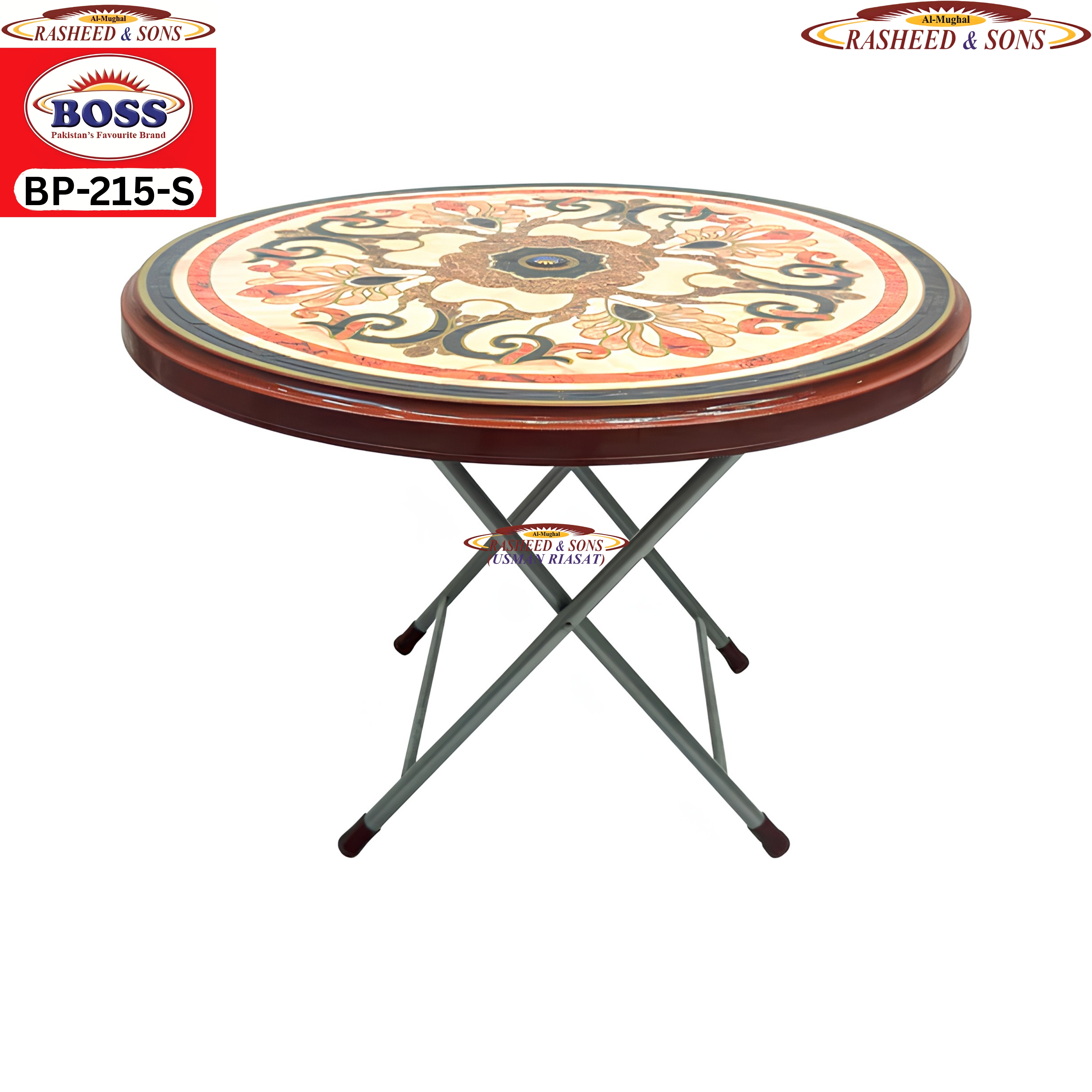 Boss 102 Plastic Chair & Table Collection | Flamingo Chair, Folding Table, Round Table & Double Shelf Table | Indoor Outdoor Furniture |  BELLONA I RASHEED & SONS