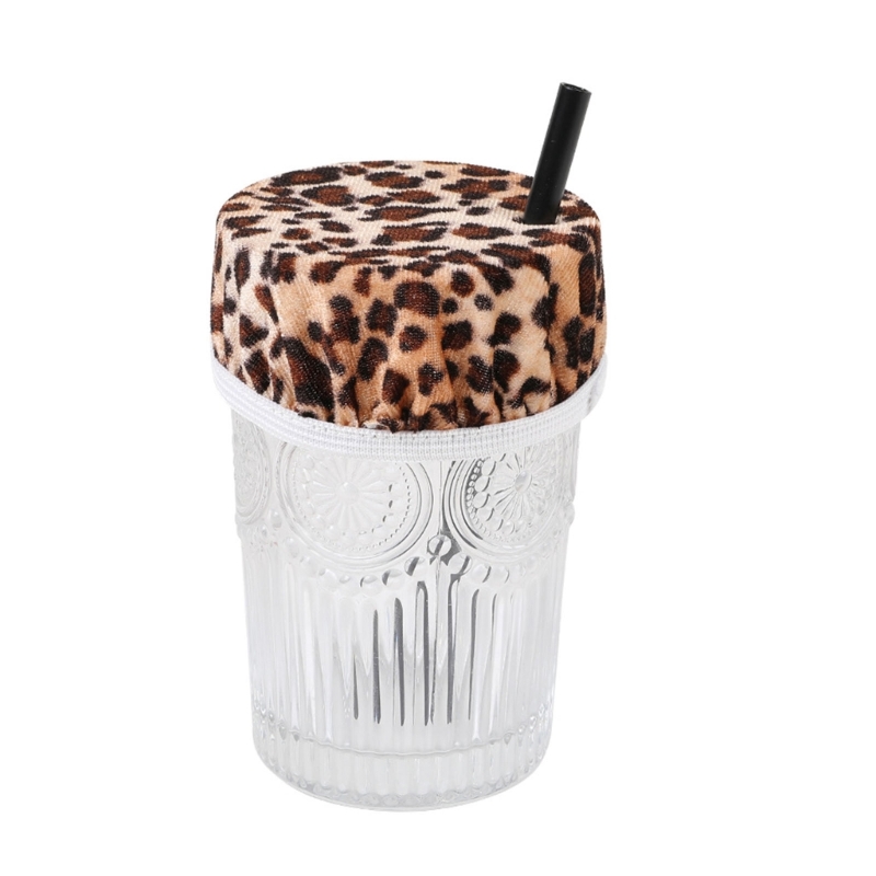 Unisex Cup Condoms Outdoor Cover with Straw Hole for Drink Protector