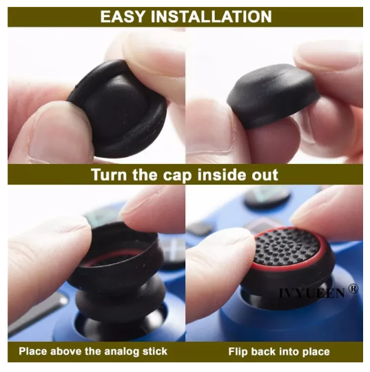 Controller Thumb Grips 2 PC's PS5 PS4 PS3 Xbox