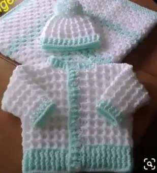 wool dress for baby boy