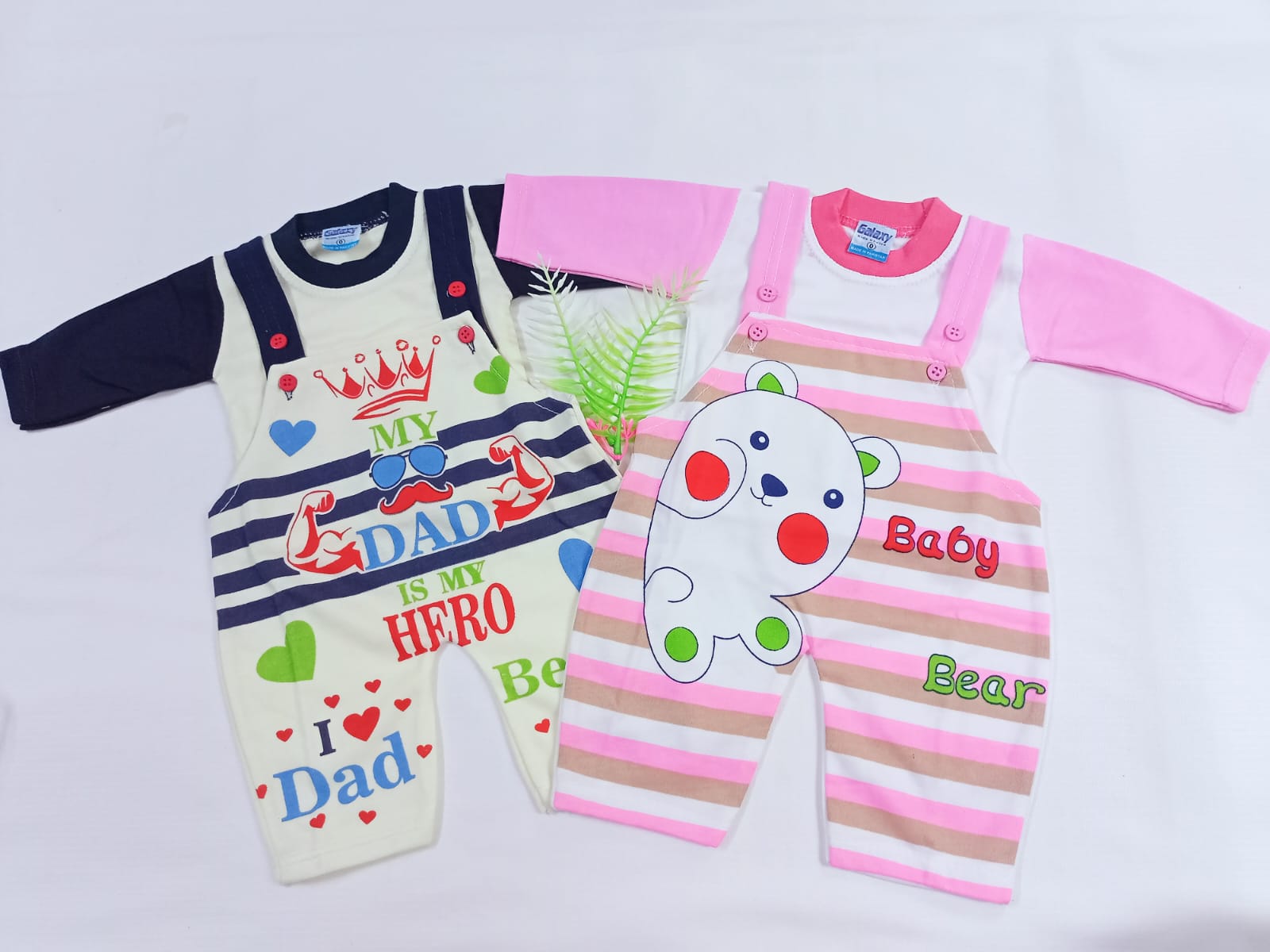 Newborn Baby Romper - random design & colors available - for 0 - 3 months babies