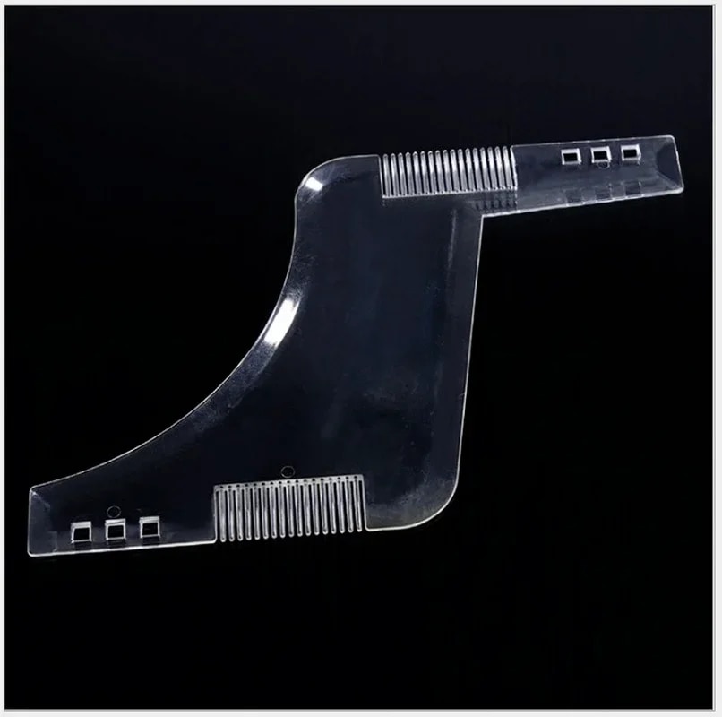 1pc Men Beard Shaping Styling Template - 20b1dbe307638efd75ff43b0acf6b105 