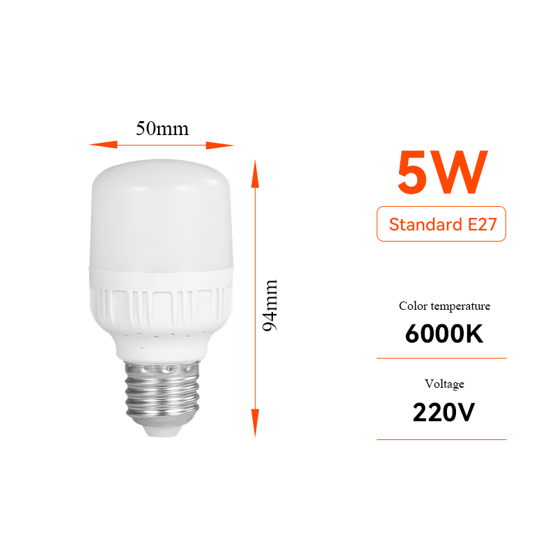 INDUSTRIAL LED BULB E27 30W 6400 Lm 6400K COLD LIGHT EDM, 59 OFF
