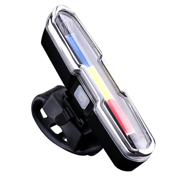 7 Modes Waterproof Bicycle Taillight 3 Color Safety Warning USB Rechargeable Night Riding Bicycle Tail Lights