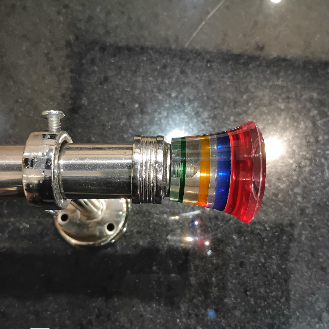 "TopQuality Plastic Glass Pipe End Fittings Durable Plastic Glass