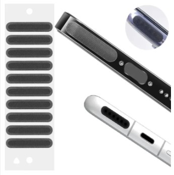 10PCS Mobile Phone Dust Proof Net Stickers Mobile Phone Dustproof Net Stickers Anti Dust Speaker  Protector Cover for 6 Hole and 4 Hole Universal Speakers Earpiece - 5 Short + 5 Long price in Pakistan
