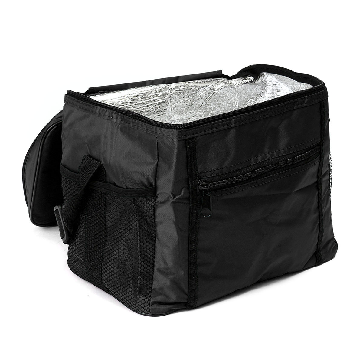 black insulated bag