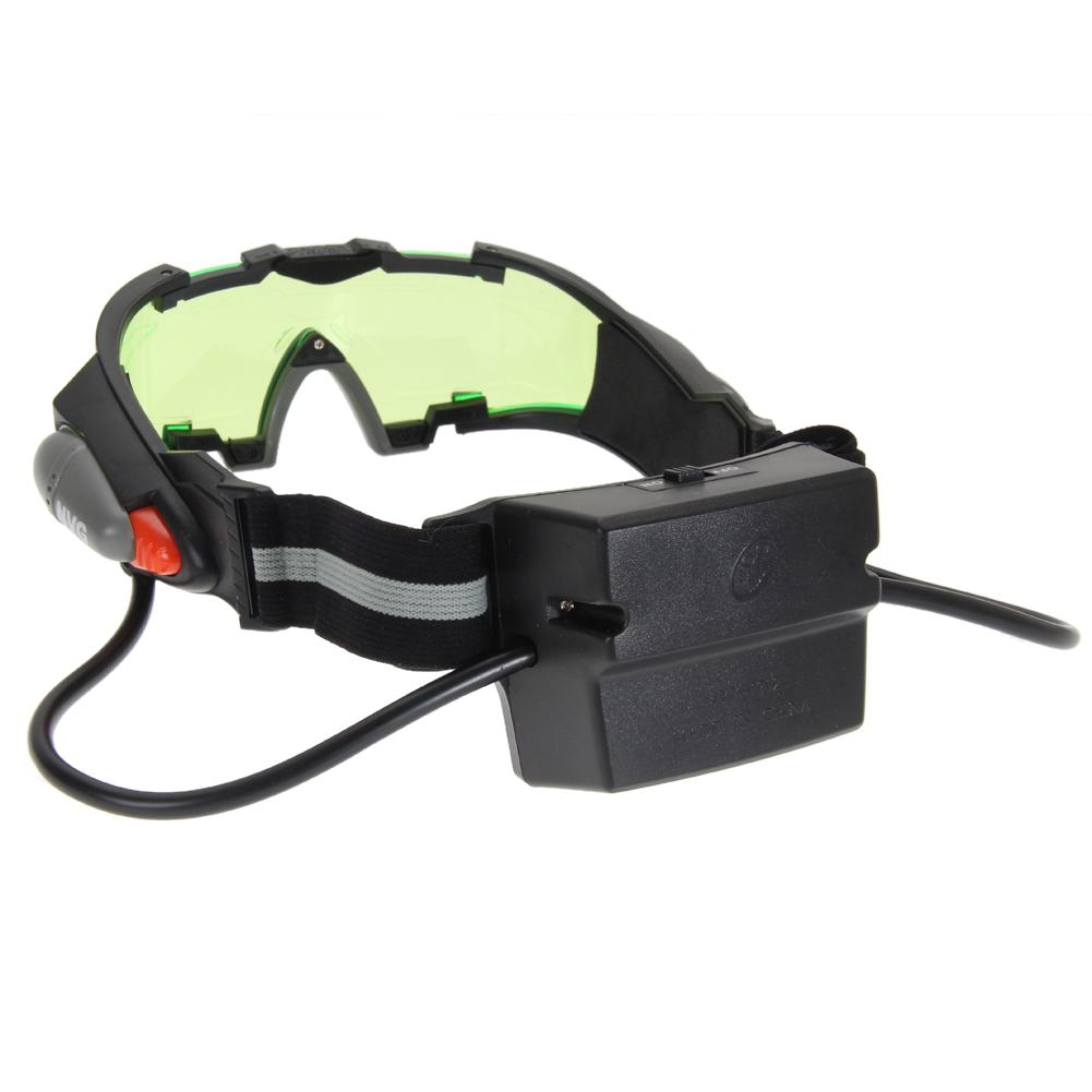 Adjustable Elastic Band Night Vision Goggles Glasses Eye Shield With