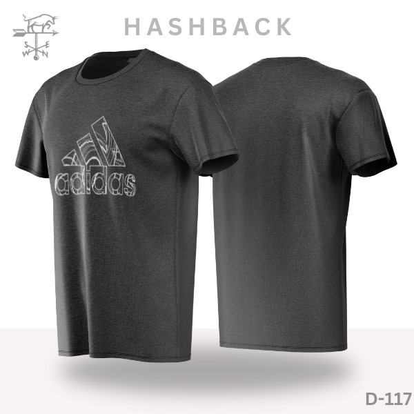 HashBack Printed Crew Neck T Shirt For Men - Round Neck VI