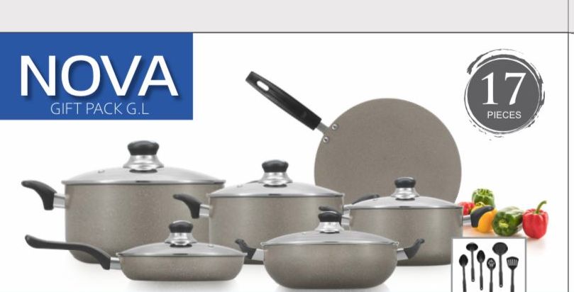 Sonex Non Stick Nova Gift Pack Cookware Set High Quality