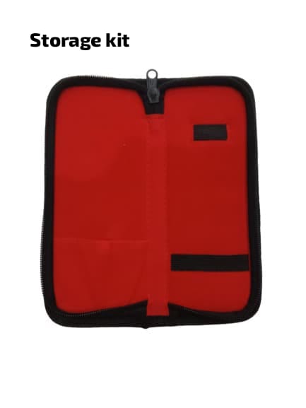 Tool Organizer Pouch 19.5x16.5cm – Zipper Case for ENT, Dental & Ortho Use – Compact, Lightweight Storage Bag for Instruments – Reusable and Travel-Friendly Tool Holder