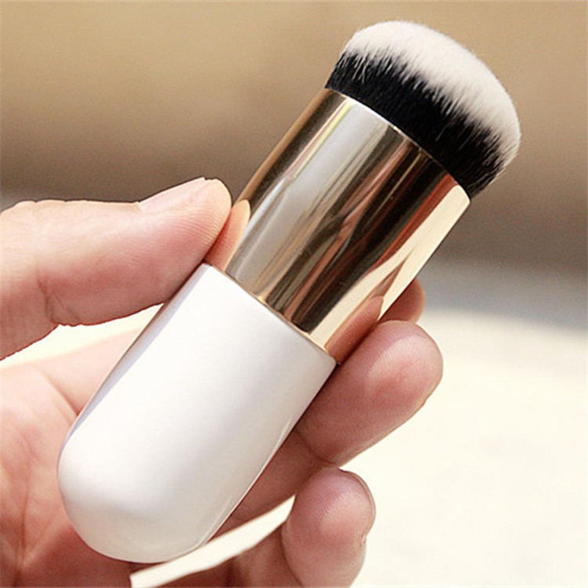 Chubby Pier Foundation Brush Flat Cream Makeup Brushes Professional Cosmetic Makeup Brush