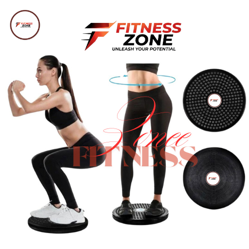 Fitness Zone Tummy Twister Disc-Tummy Trimmer Rotating Plate- Fitness Sports Disc Tummy Twister Gym Exercise - AB Twister Machine For Men And Women.