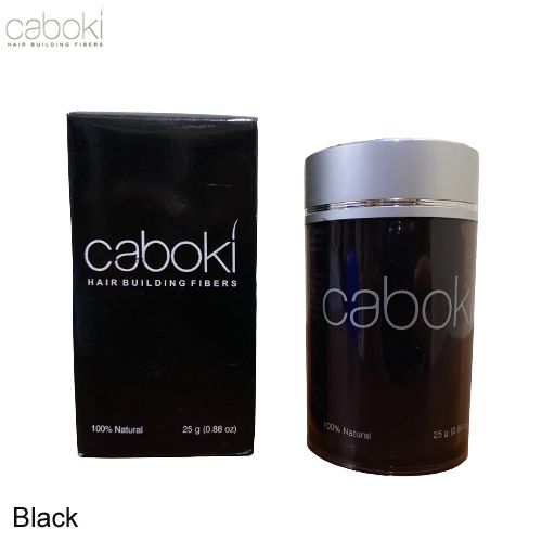 Caboki Hair Building Fibers 25g Black Color