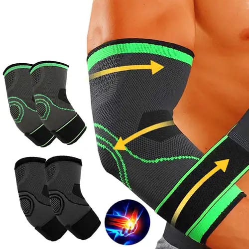 1 PC Elbow Support for Men, 1Pack Elbow Brace Women Compression Arm Sleeve for Tennis Elbow, Golfers Elbow, Arthritis, Weightlifting, Tendonitis, Forearm Support