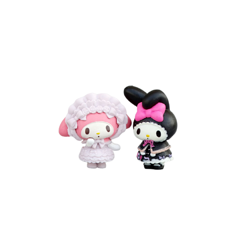 Sanrio 4Cm My Melody Figure Anime Kawaii Melody Kuromi Kt Cat Action  Collection A Set of 5 Pvc Materials Gifts For Children - AliExpress