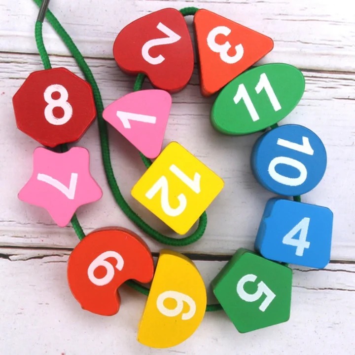 Doodles Best Selling High Quality Montessori Inspired Wooden Clock Educational Toy for Kids - Enhances Cognitive Development & Hand-Eye Coordination in Children Aged 3-6 Years