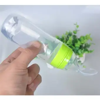 Infant Baby Silicone Spoon Feeder Food Rice Cereal Feeder Safe