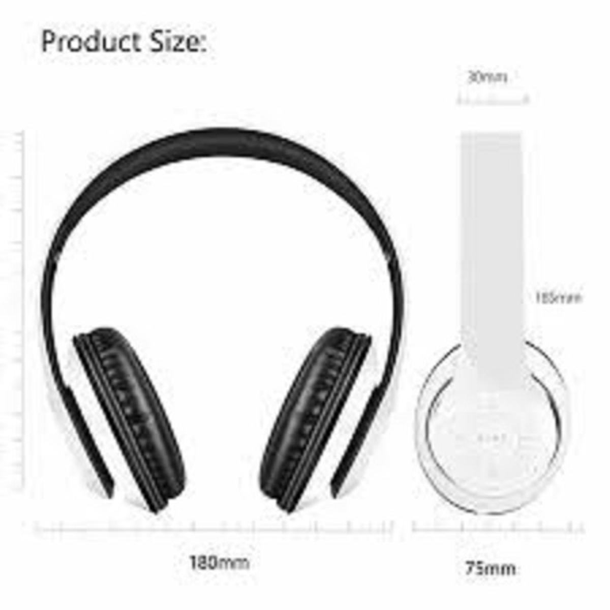 P47 On Ear Wireless Headphones Dynamic Plastic Mobile Phone Earphone with Volume Control / with Microphone / Noise-isolating Headset