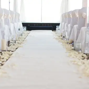 33ftx4ft White Carpet Aisle Runner Wedding Party Event Decoration