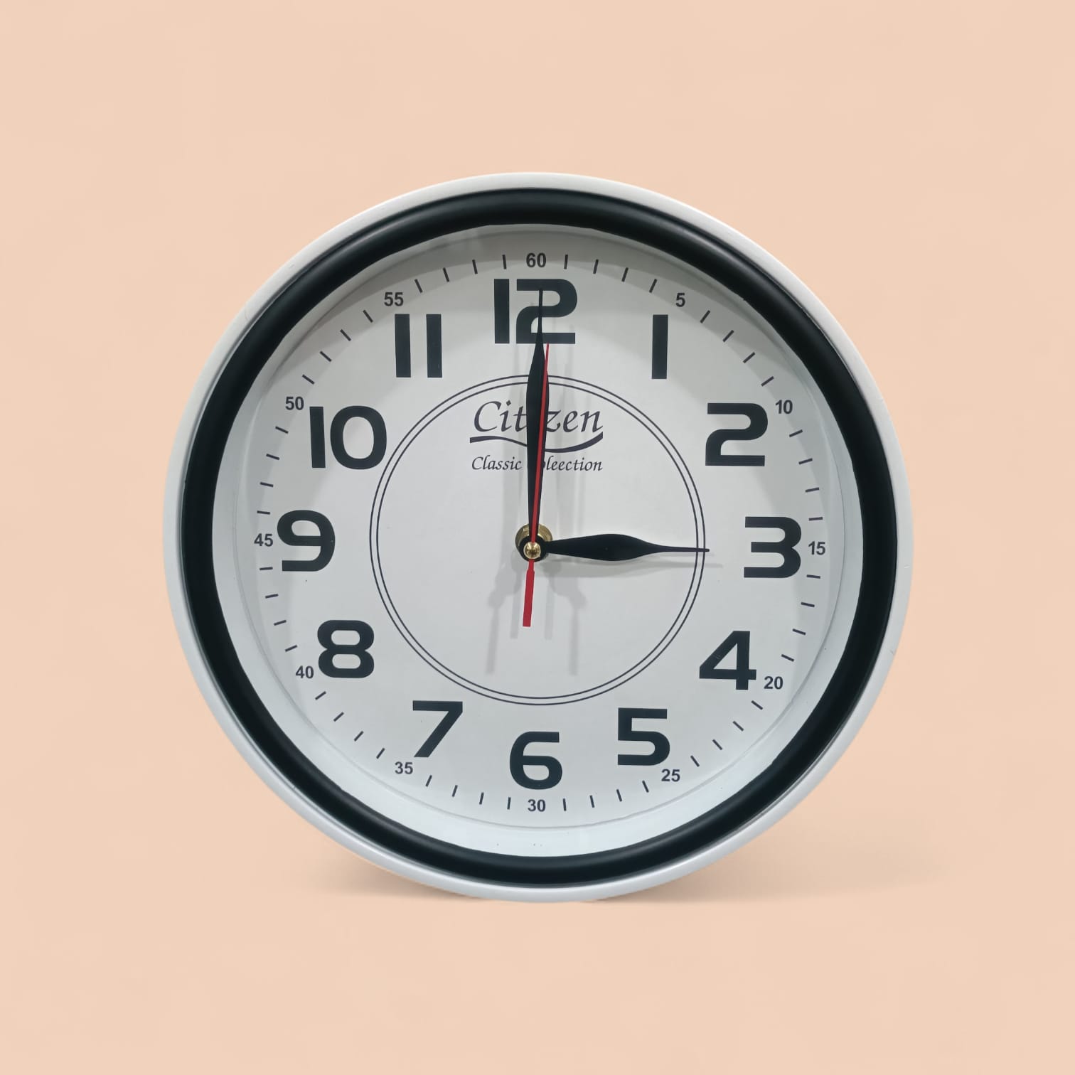 Home Decoration Simple Round New Design plastic wall Clock