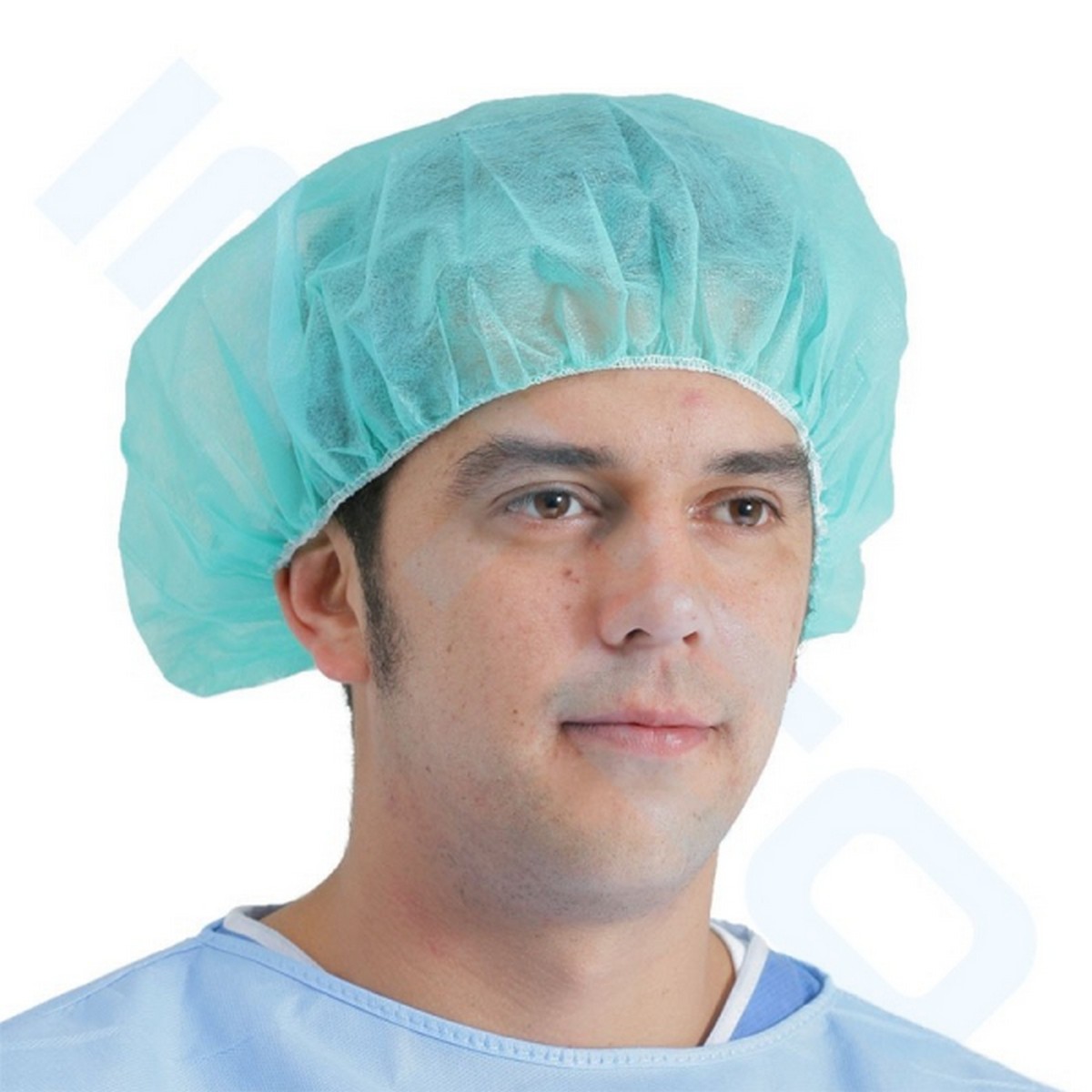 100pcs Disposable Hair Hat Net Cap Head 