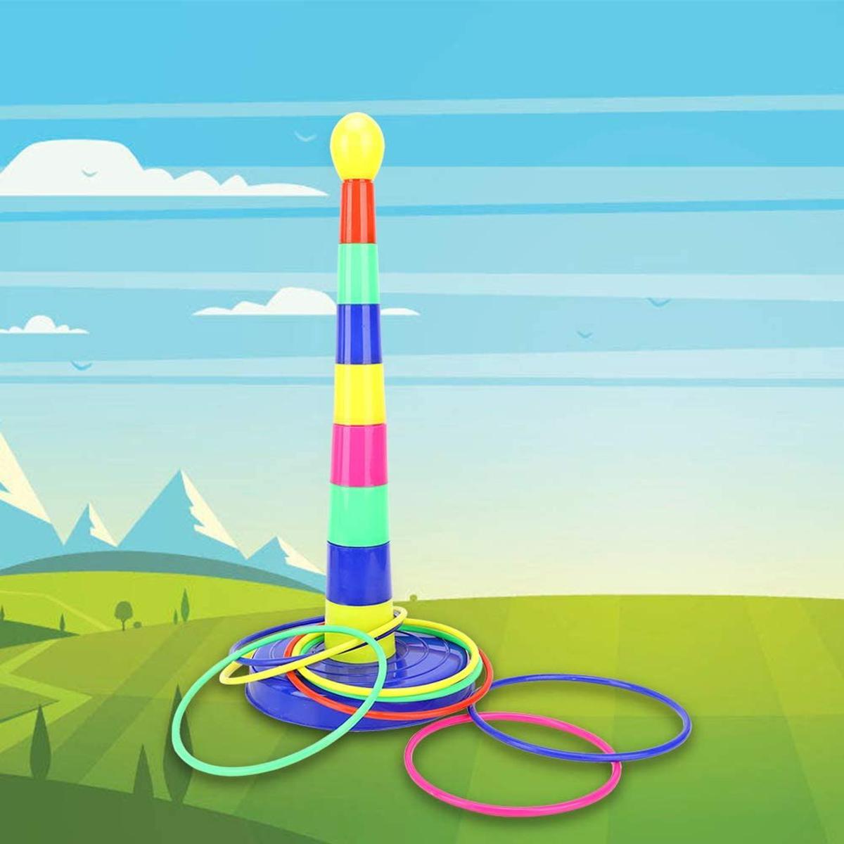 Ring Toys Colorful Game Set Birthday Party