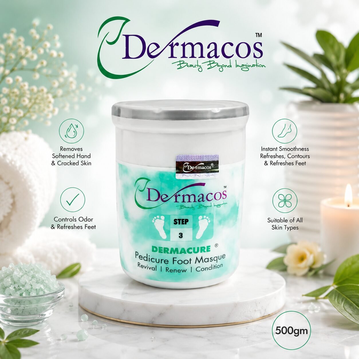 Pedicure Foot Masque (500gm) | Foot Care