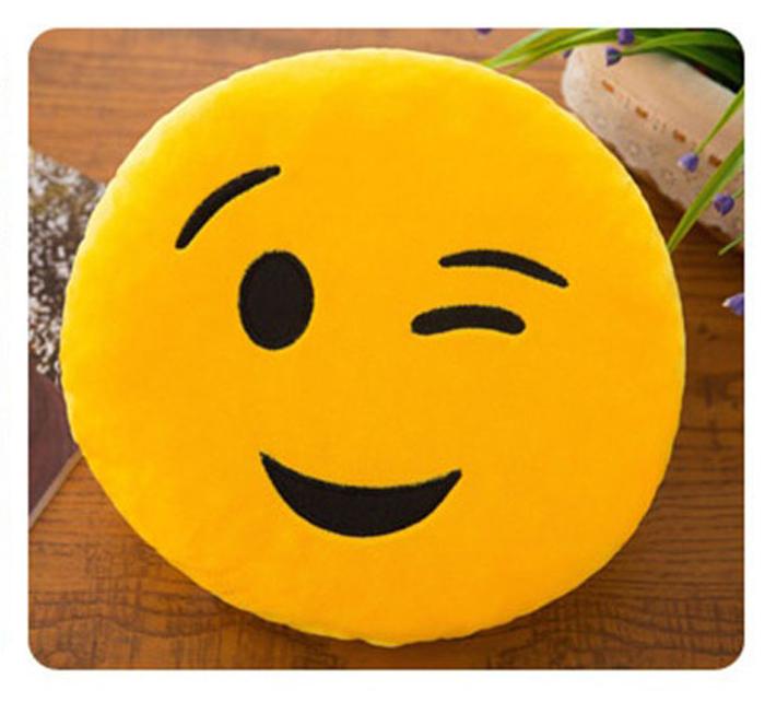 Emoji 2025 face pillow