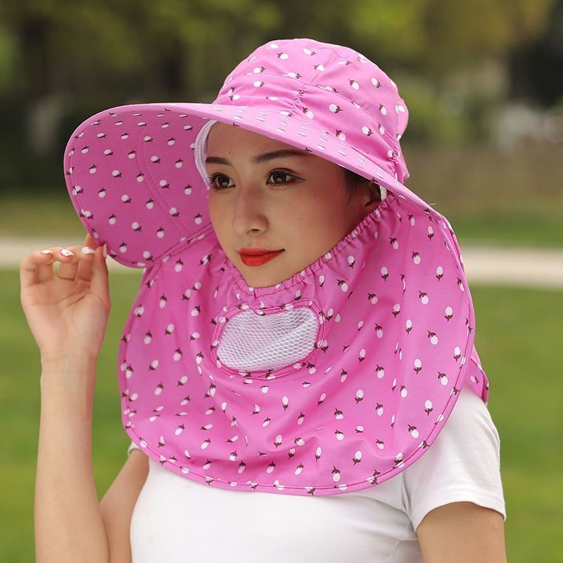 Sun Hat Sunscreen Mask Summer Outdoor Face Mask Uv Protection Sun Hat Mask Scarf One Summer Women S Models Buy Online At Best Prices In Pakistan Daraz Pk